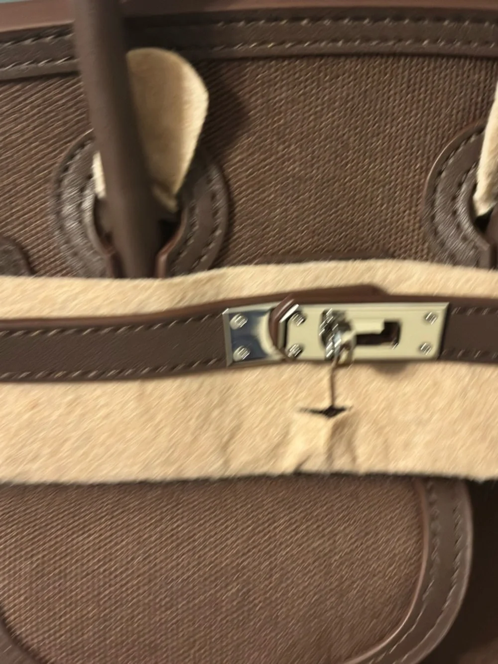 Canvas cargo style handbag H style BK - Picture 7 of 13